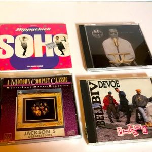 Vintage cd 💿 Jackson 5, Mac hammer, devoe